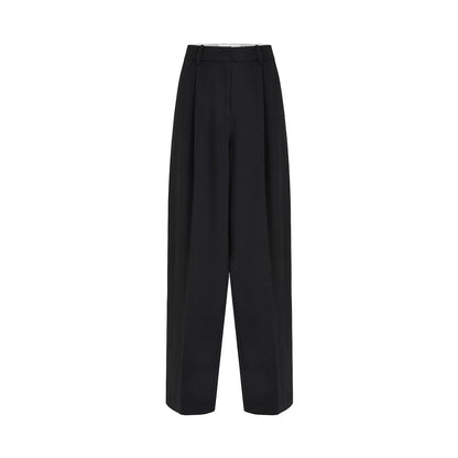 Elegant Black High-Waisted Pants