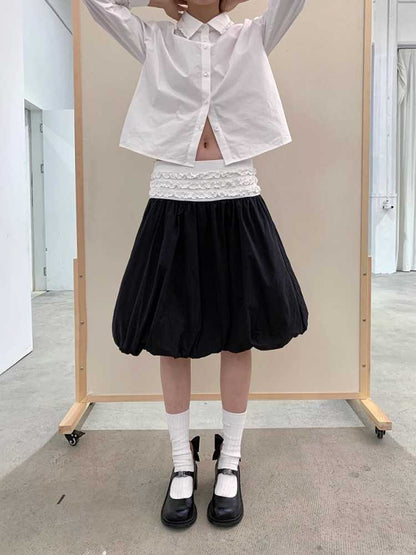 Versatile bubble skirt