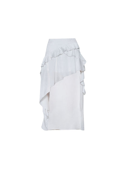 Irregular Bustier Skirt