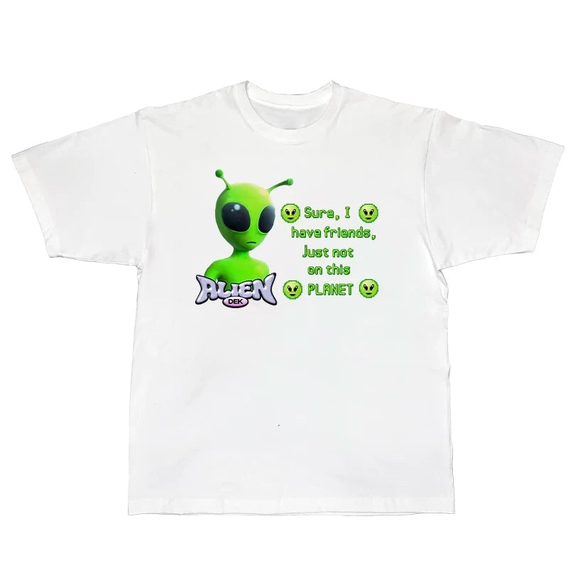 Alien Y2K Street T-Shirt