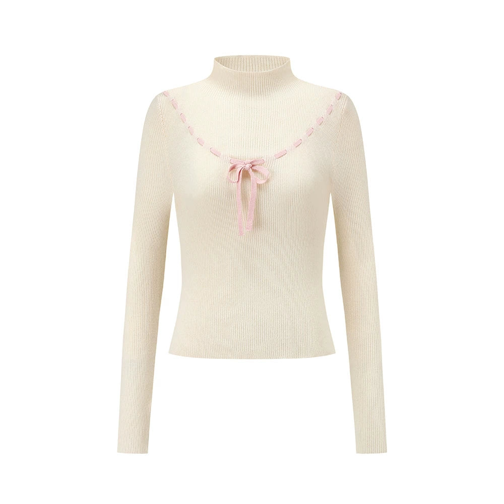 Lacemade Knit Sweater Skirt Set