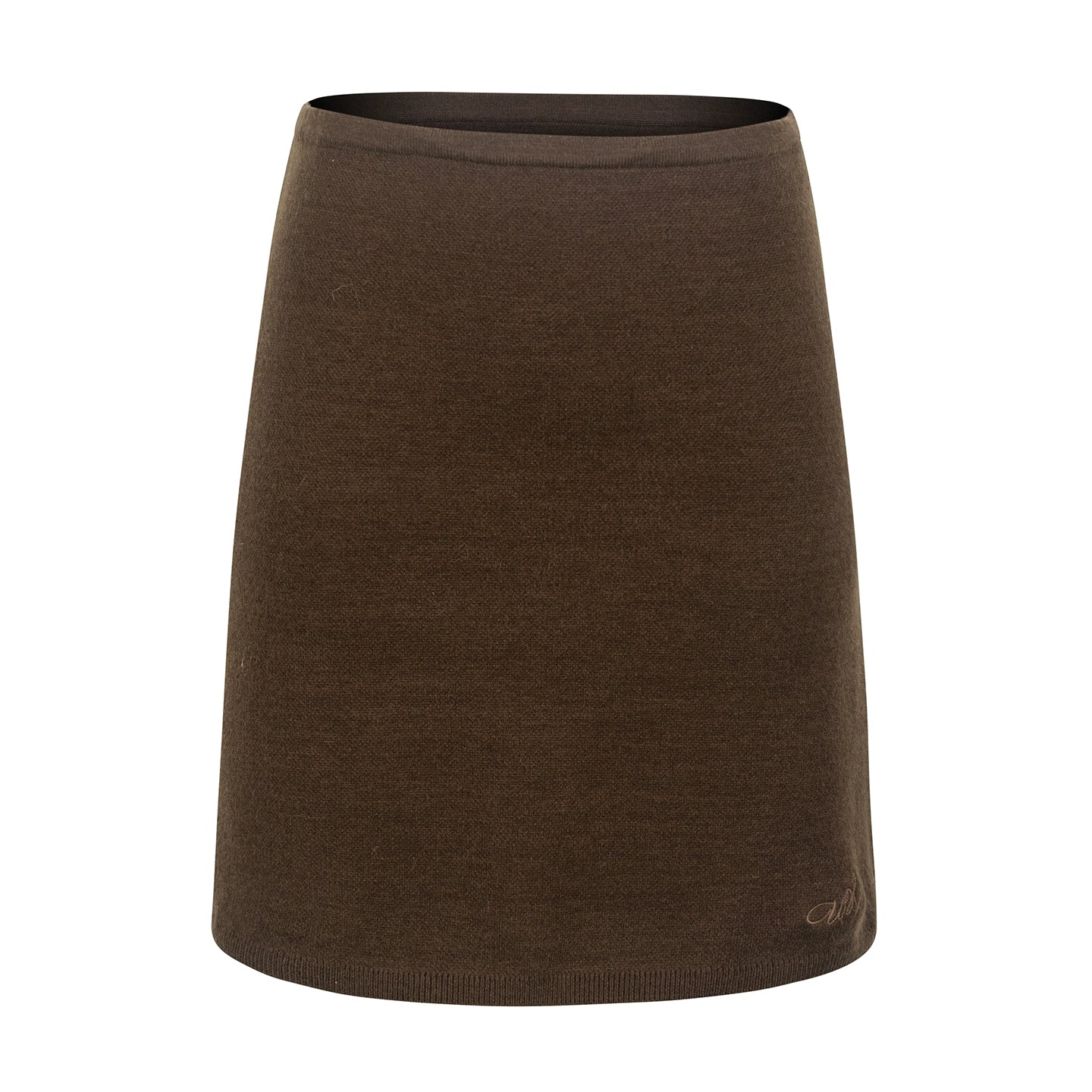 Simple Wool Tight Slim Skirt