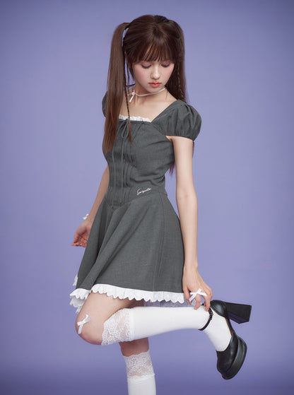 Fighting Spirit Gray Dress