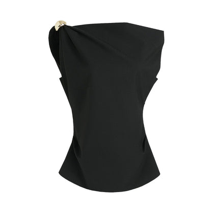 Off-Shoulder Slim Top