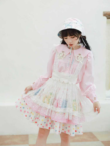 Colorful lolita skirt