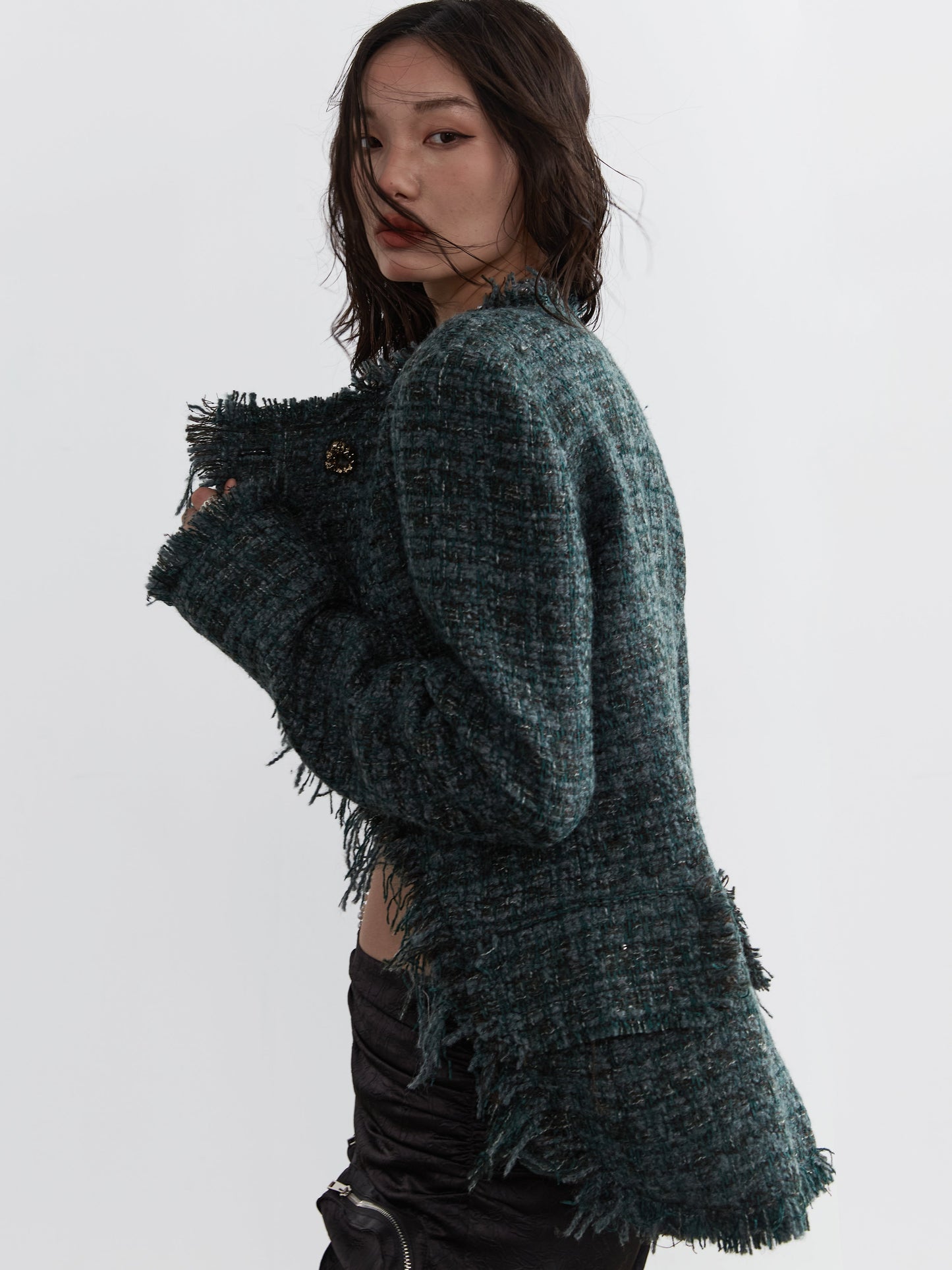 Green Fairy Tale Wanderer Short Jacket