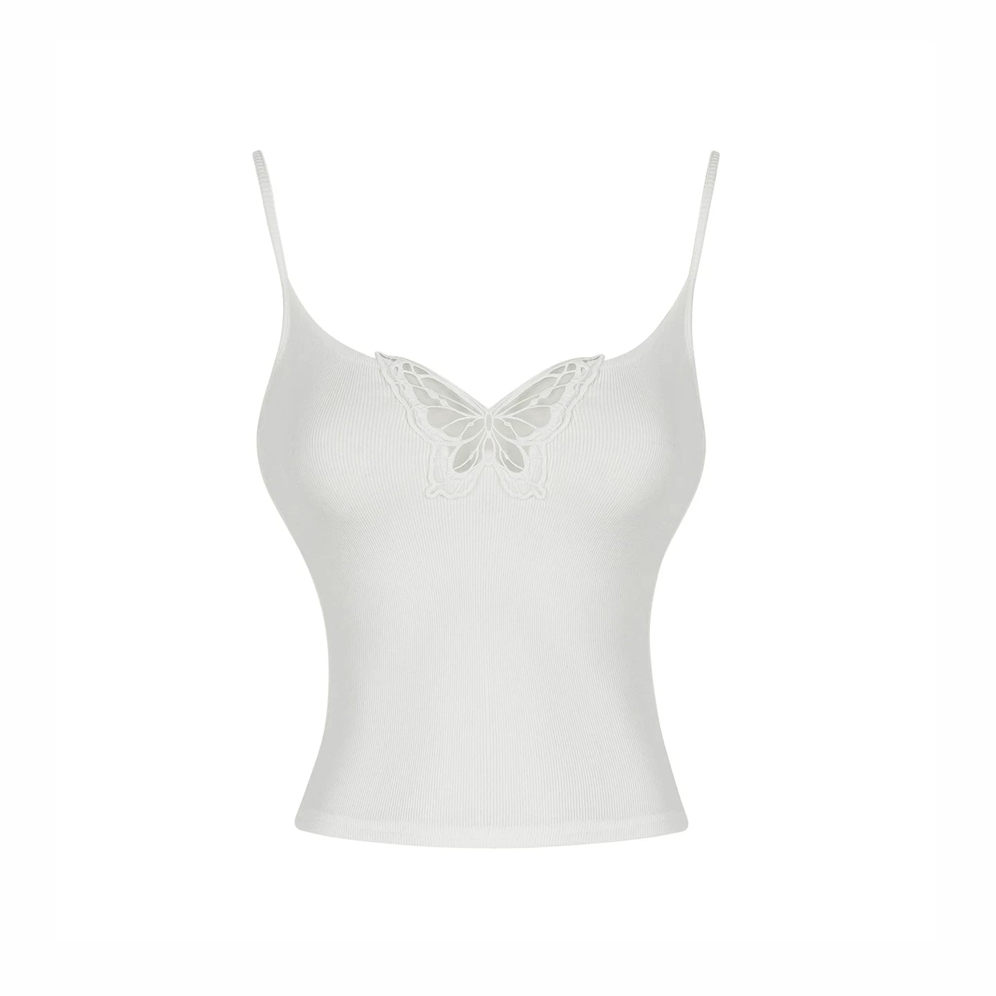Butterfly Embroidery Camisole