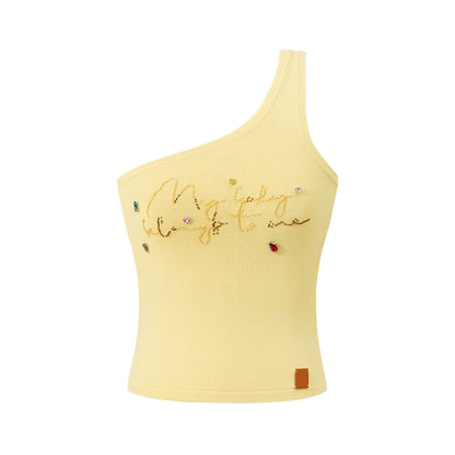 Colorful Diamond Knit Top