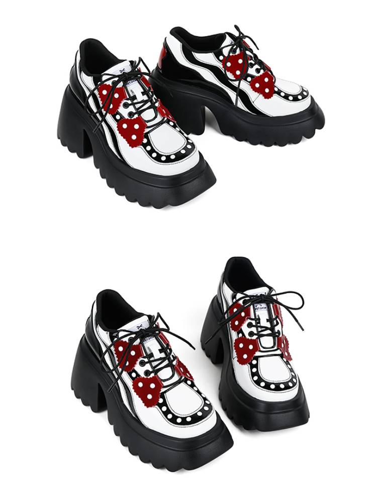 Retro platform shoes