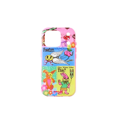 Cartoon Heart iPhone Case