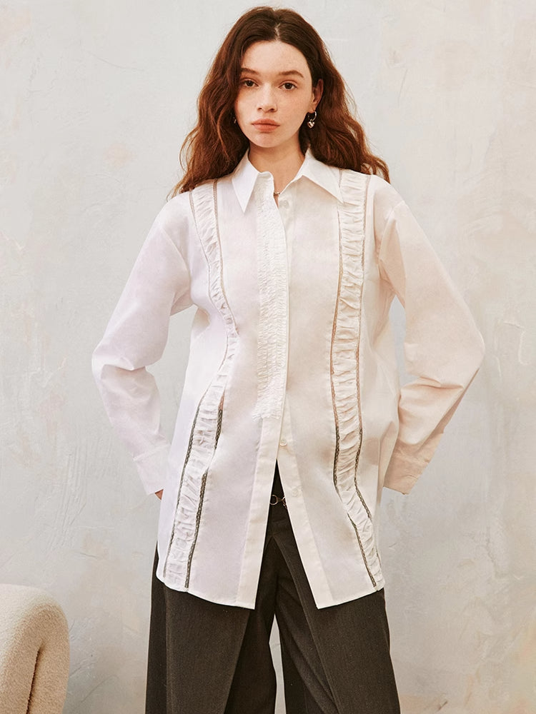 Loose long sleeve shirt