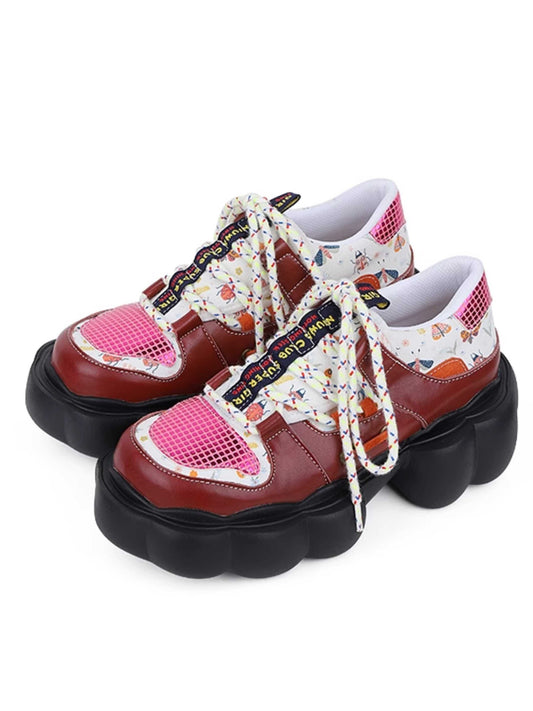 Retro platform shoes