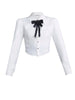 White shirt Bow tie