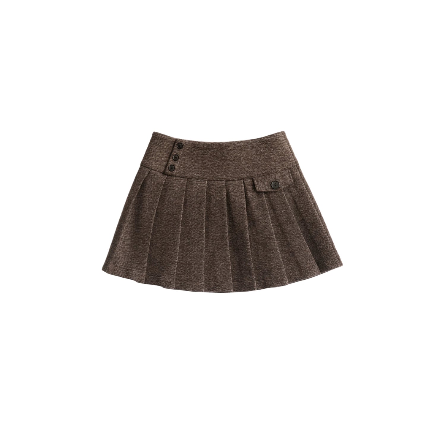 Amber Flow Wool Skirt