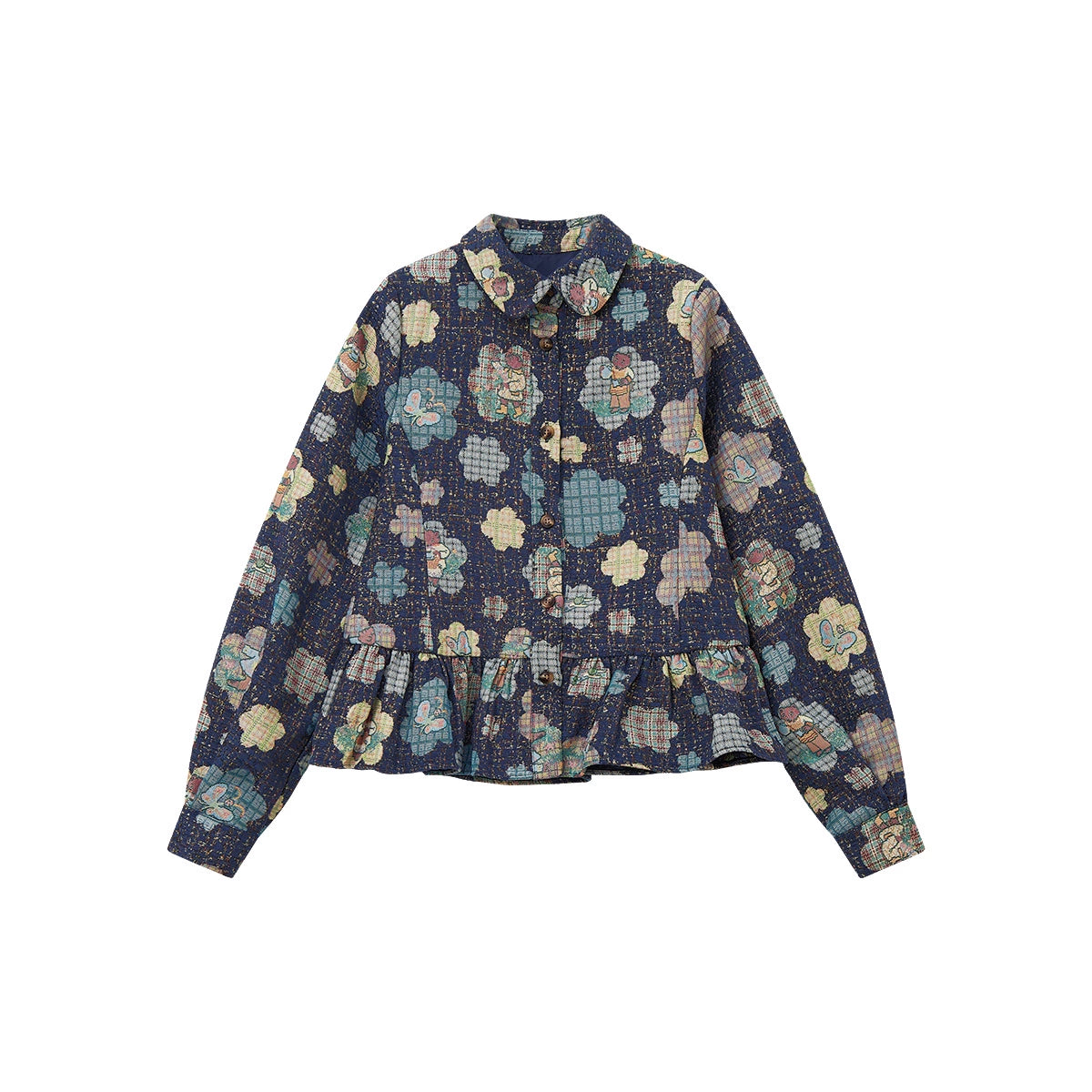 Autumn Flower Bear Skirt Set-Up