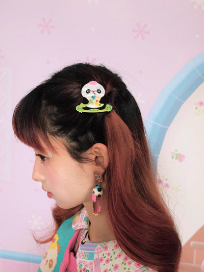 Panda hair accessory