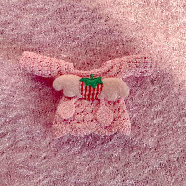 Herbst-Engel gestrickte Haarspange