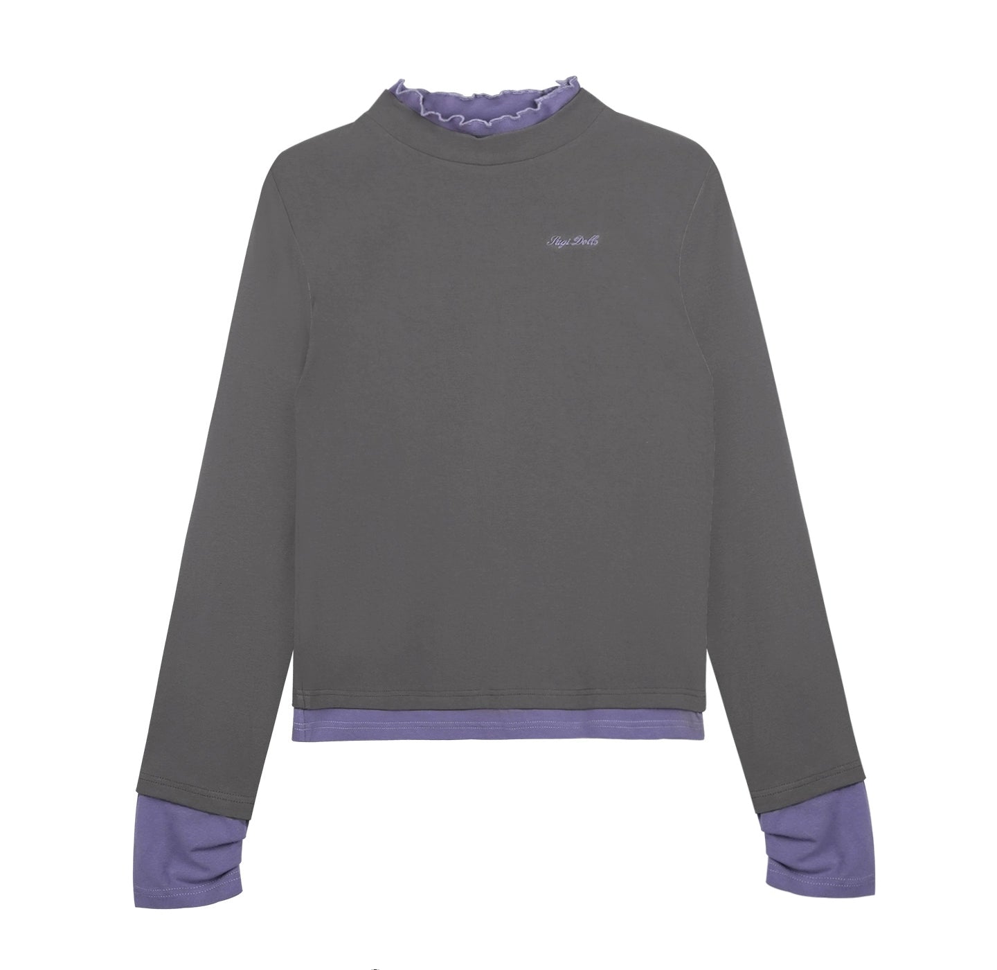 Fighting Spirit High-Neck Base T-Shirt