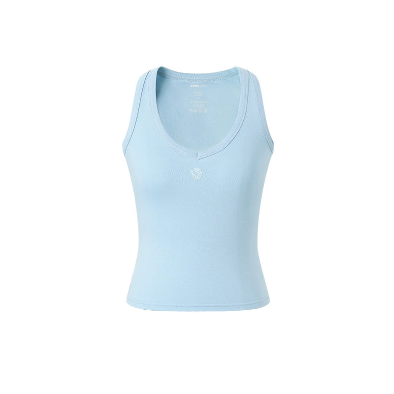 Supmia V-Neck Trim Top
