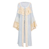 Babyblauer Fleece-Bademantel