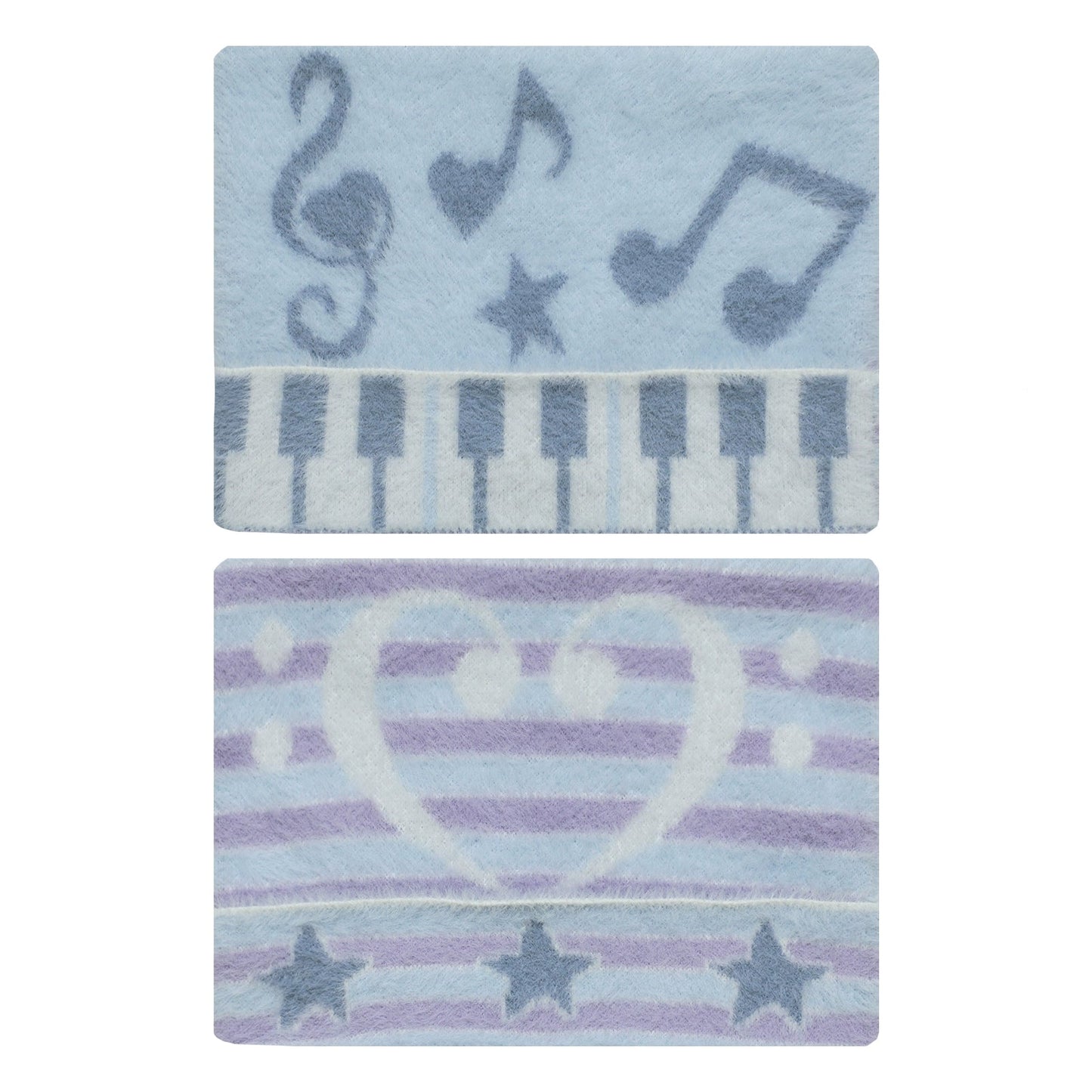 Millennium Dream Jacquard Music Star Cat Ear Hat