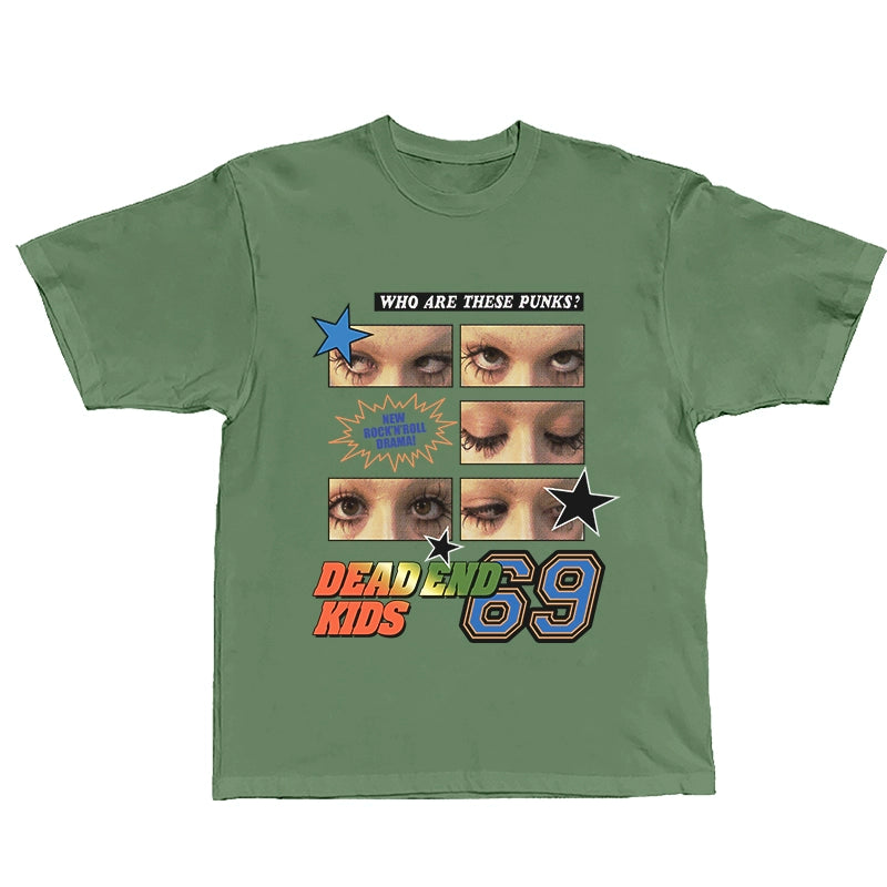 Retro American Street Subculture T-Shirt