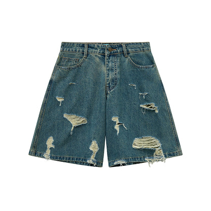 Moss Denim Shorts