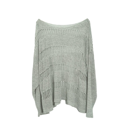 Linen Knit Cover-Up Top