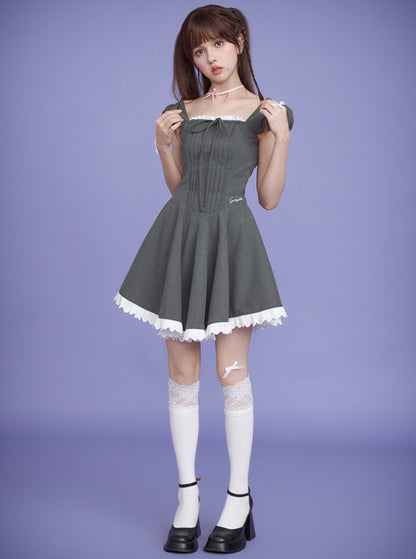 Fighting Spirit Gray Dress