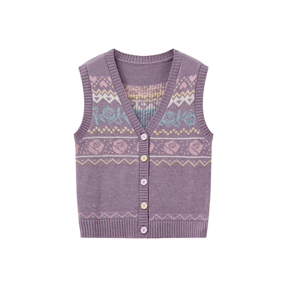 Autumn Style Knitted Vest