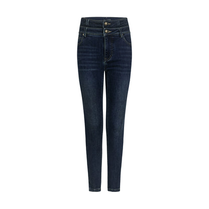 Vintage Fleece-Lined Slim-Fit Jeans