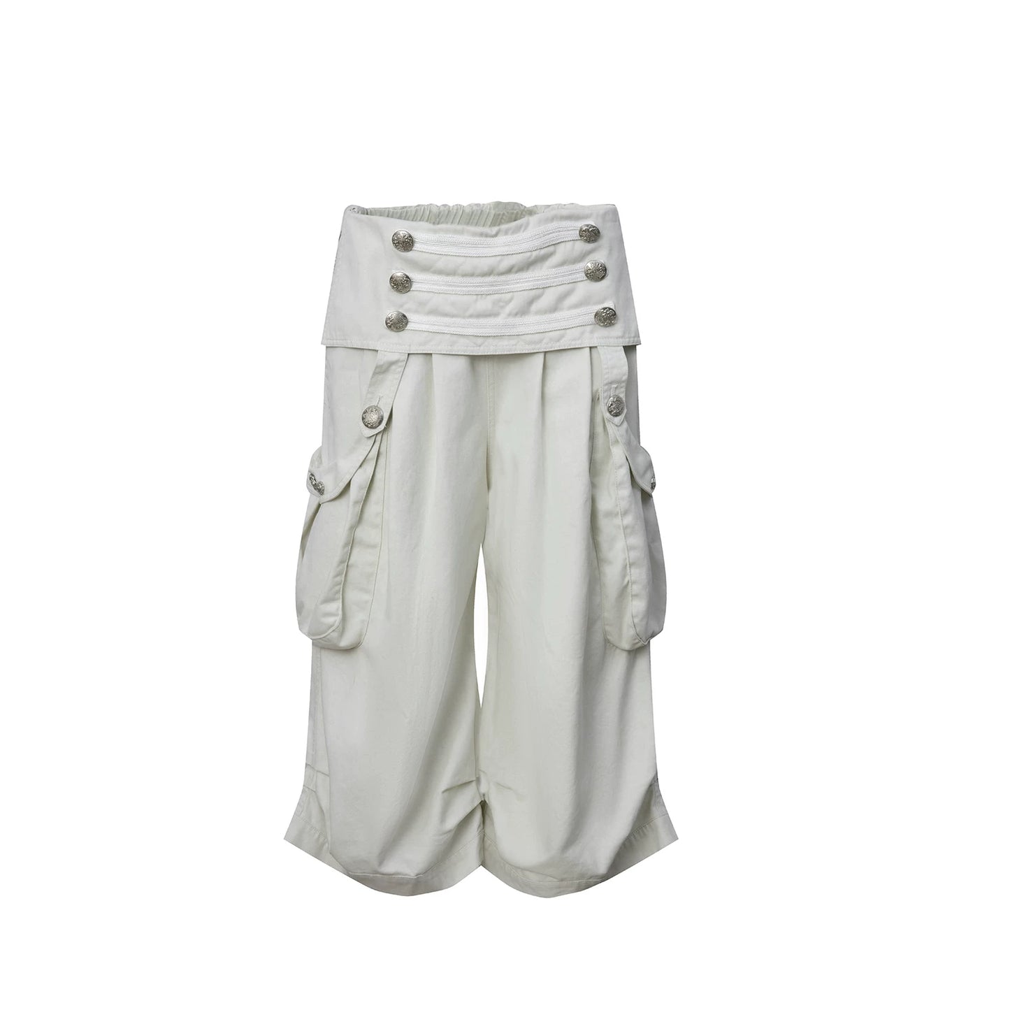 Retro Low-Waist Cargo Pants