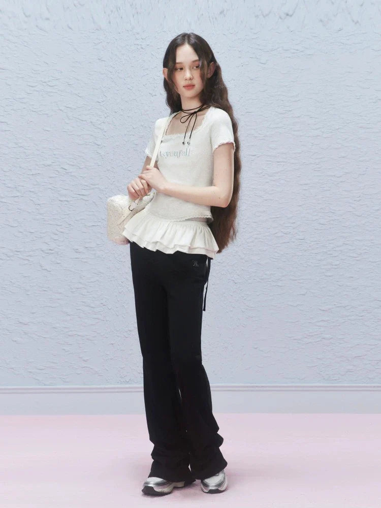 Casual knit pants