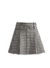 Houndstooth skirt