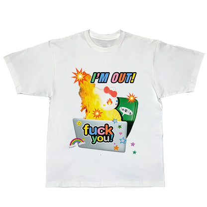 American Retro Cotton T-Shirts