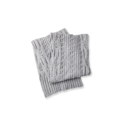 Vintage Paris Gray Knit Scarf