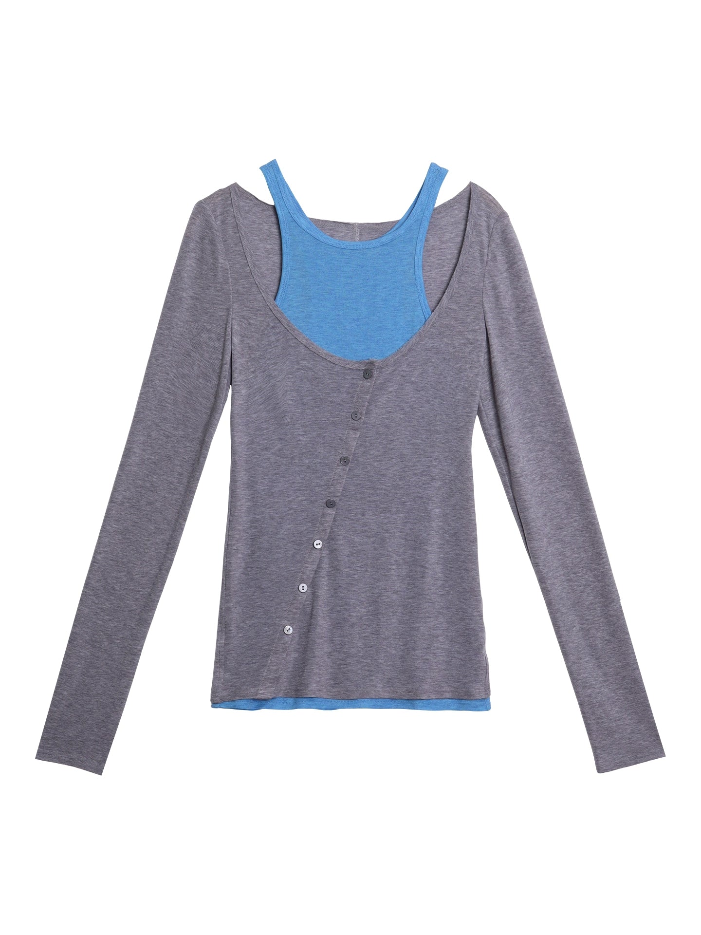 Slim Silk Wool Base Layer Top
