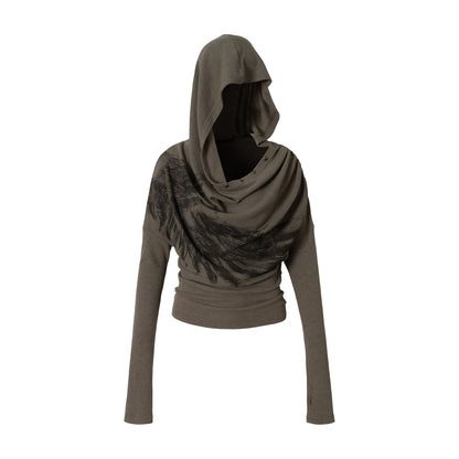 Wasteland Swing Collar Knitted Tops