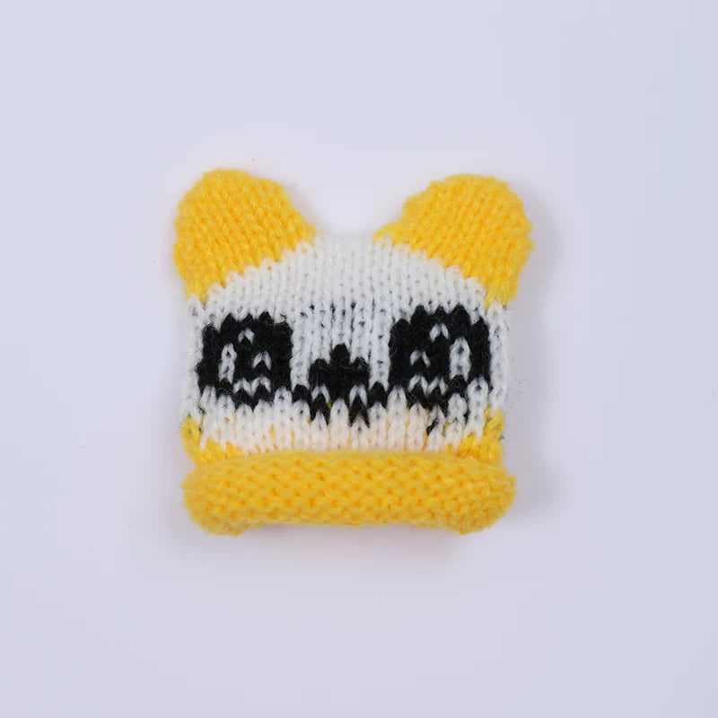 Cute Knitted Bear Hairpin