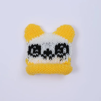 Cute Knitted Bear Hairpin