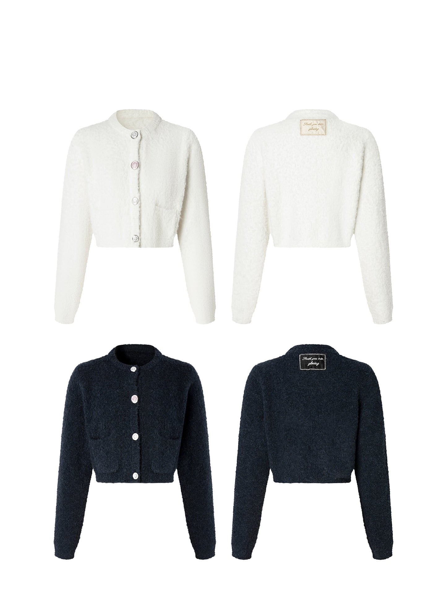 Frost Button Knit Cardigan