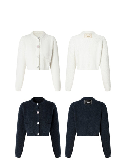 Frost Button Knit Cardigan