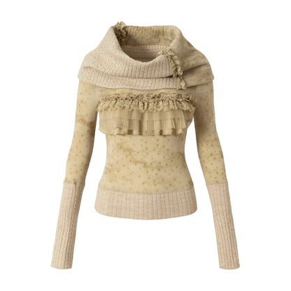 Vintage Retro Wool Knit Sweater