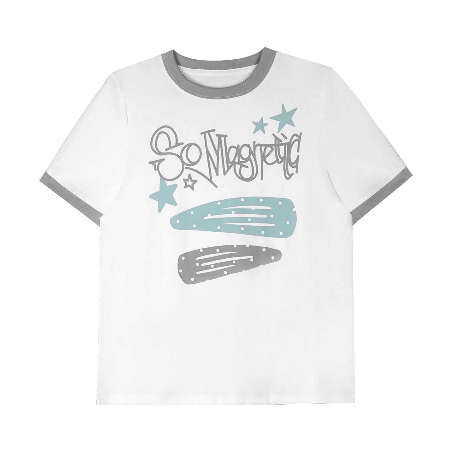 Sweet Cool Print T-Shirt Shorts Set-Up