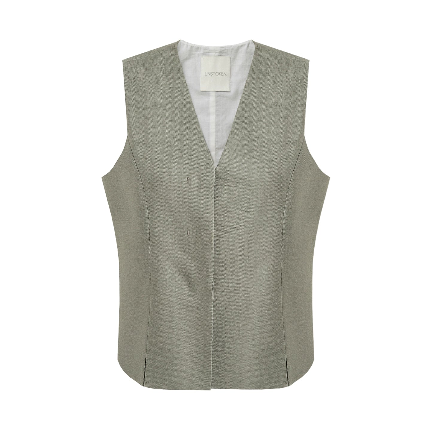 Autumn Draped Loose Vest Skirt Set-Up