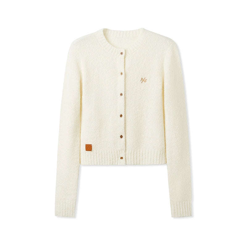 Soft Wool Knit Cardigan