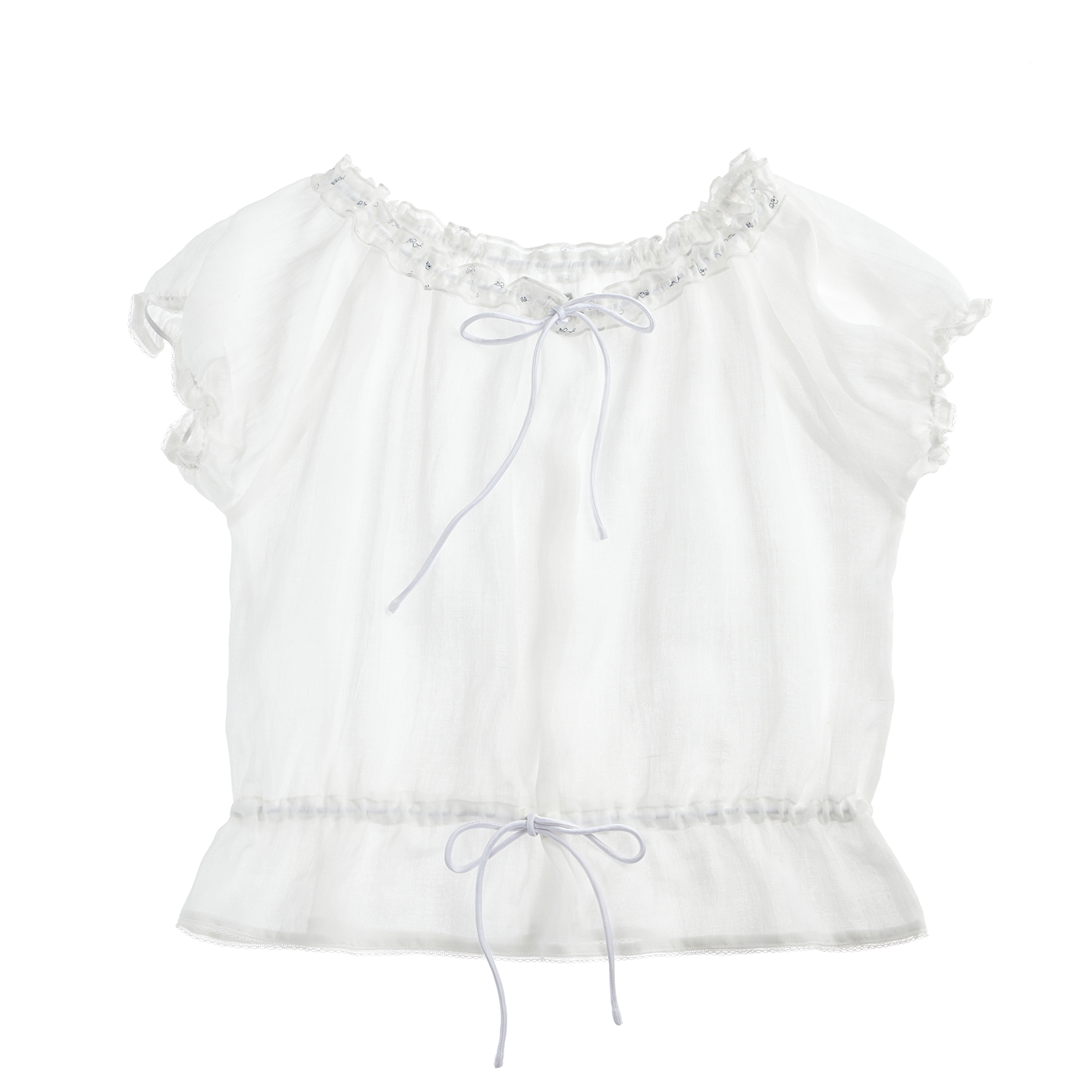 Sweet Lace Ramie Top