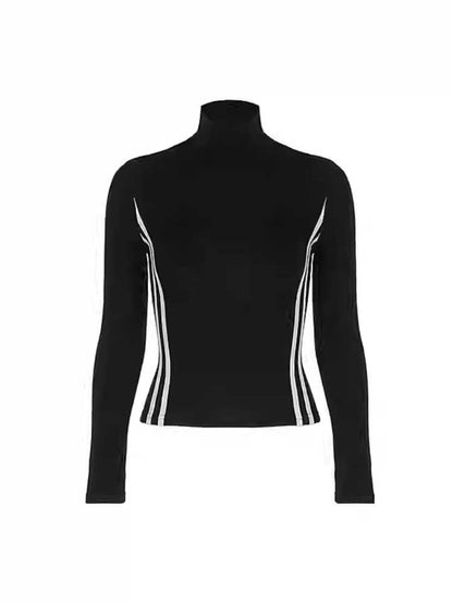 Slim fit long sleeve inner top