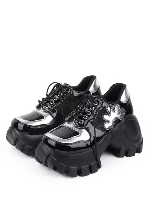 Punk platform shoes