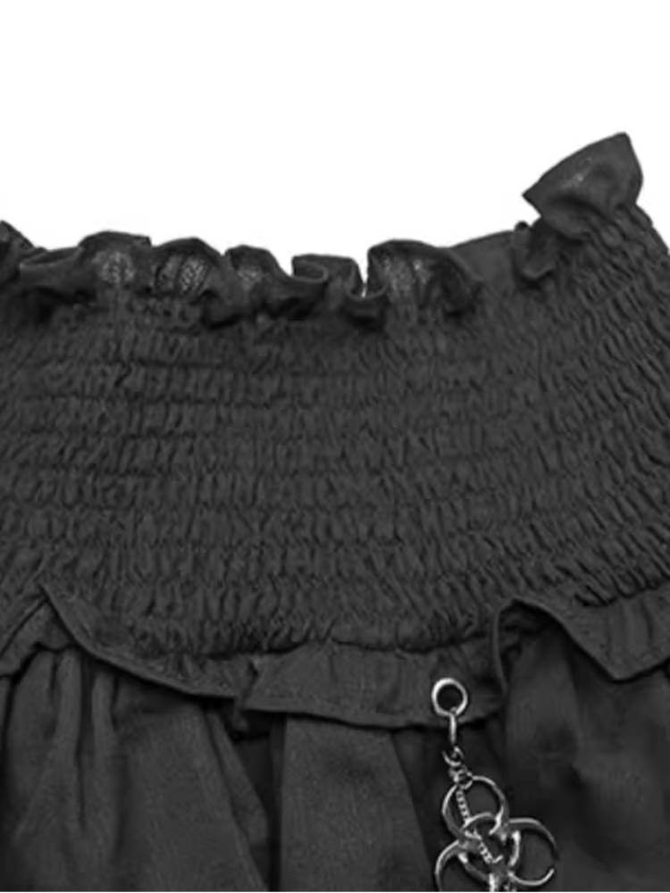 High waist cake skirt